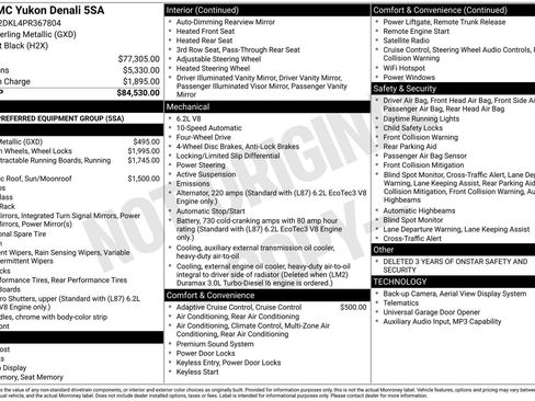 Used 2023 GMC Yukon Denali AWD/4WD image 9