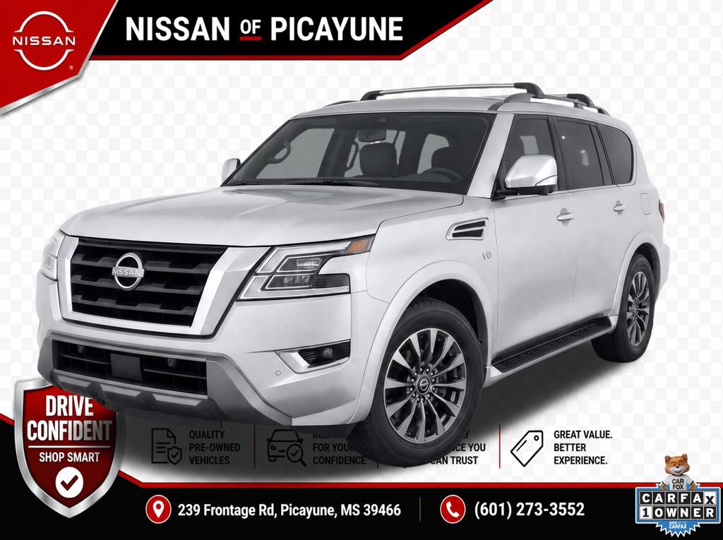 Used 2022 Nissan Armada Platinum w/ Captain's Chairs Package RWD 360° Tour