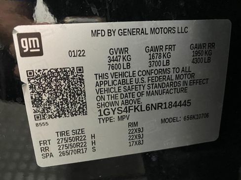 Used 2022 Cadillac Escalade Sport w/ Touring Package AWD/4WD image 37