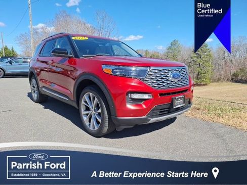 Certified 2021 Ford Explorer Platinum w/ Equipment Group 601A image 1