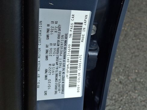 Used 2021 MAZDA MAZDA3 s AWD/4WD image 31