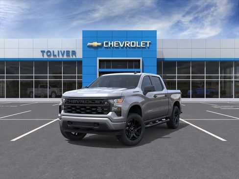 New 2026 Chevrolet Silverado 1500 Custom w/ Turbomax Blackout Package AWD/4WD image 9