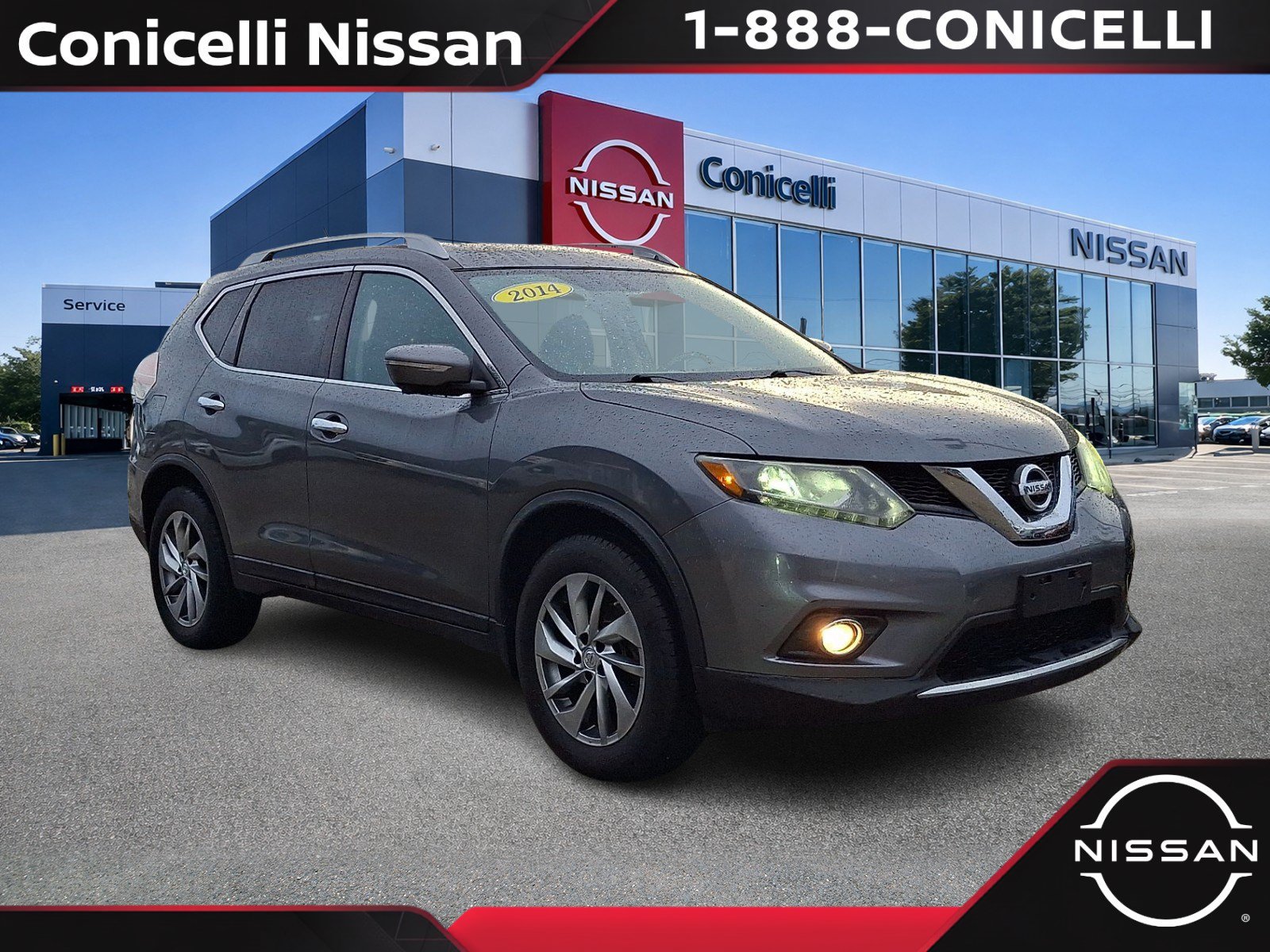 Used 2014 Nissan Rogue SL w/ SL Premium Package AWD/4WD image 1
