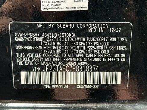 Used 2023 Subaru Crosstrek 2.0i AWD/4WD image 35