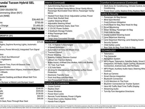 Used 2025 Hyundai Tucson SEL AWD/4WD image 11