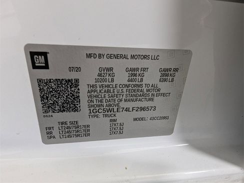 Used 2020 Chevrolet Silverado 2500 W/T w/ WT Convenience Package image 24