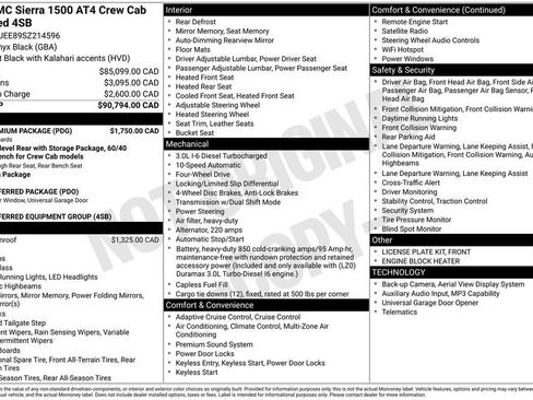Used 2025 GMC Sierra 1500 AT4 w/ AT4 Premium Package AWD/4WD image 41