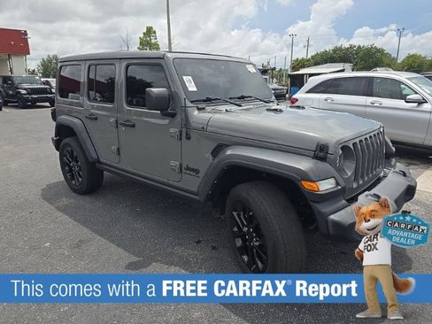 Used 2023 Jeep Wrangler Unlimited Sport w/ Sun And Sound Package AWD/4WD image 3