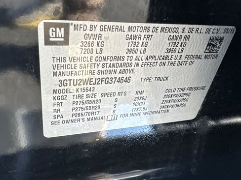 Used 2015 GMC Sierra 1500 Denali w/ Driver Alert Package image 31