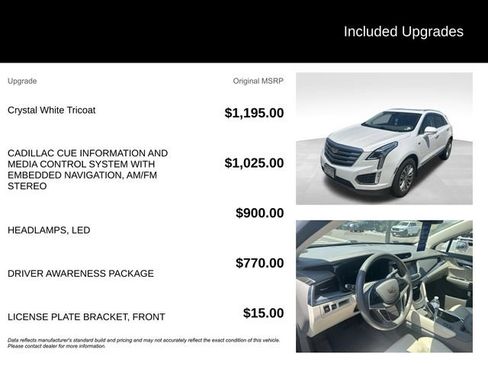 Used 2017 Cadillac XT5 Luxury w/ Driver Awareness Package AWD/4WD image 5