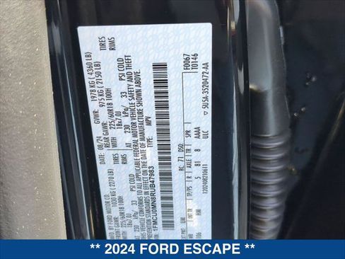 Certified 2024 Ford Escape ST-Line w/ Tech Pack #1 FWD image 23