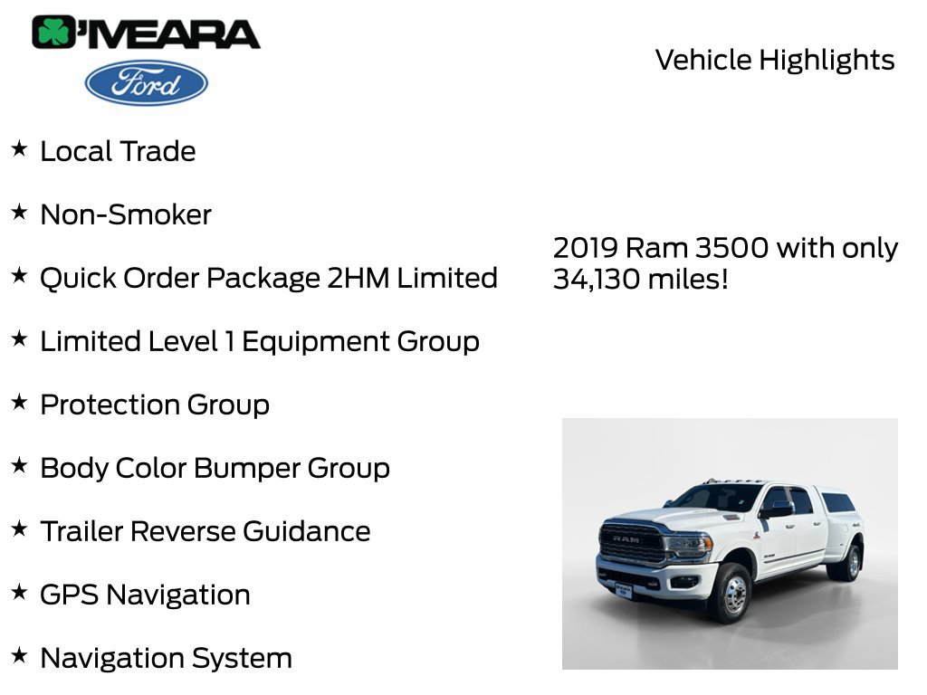 Used 2019 RAM 3500 Limited AWD/4WD image 8