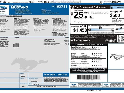 Used 2018 Ford Mustang Coupe RWD image 3