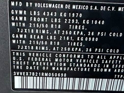 Used 2024 Volkswagen Taos SE w/ Panoramic Sunroof Package image 24