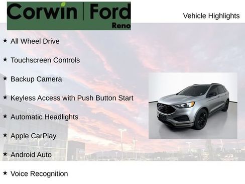 Used 2022 Ford Edge SE w/ Black Appearance Package AWD/4WD image 6