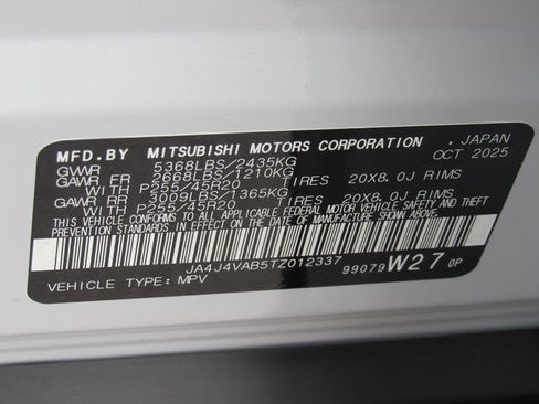 New 2026 Mitsubishi Outlander SE AWD/4WD image 14