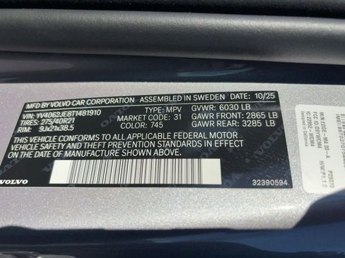 New 2026 Volvo XC90 B6 Plus w/ Protection Package image 20