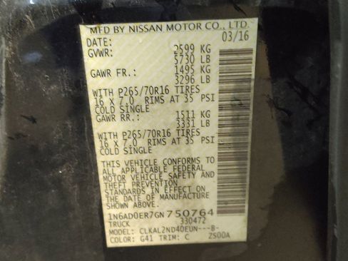 Used 2016 Nissan Frontier SV image 33