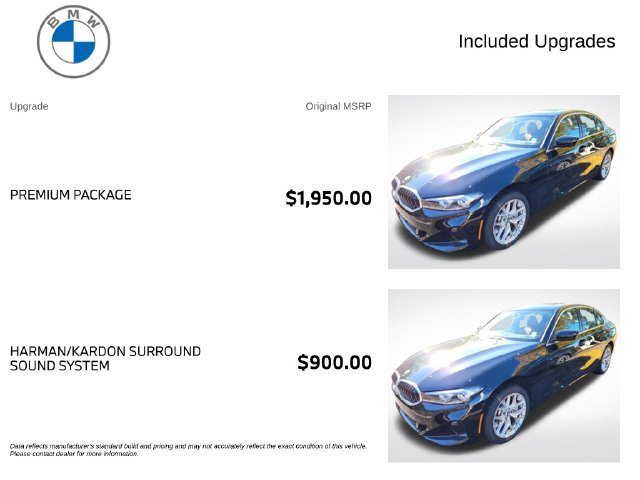 Used 2026 BMW 330i xDrive Sedan w/ Premium Package AWD/4WD image 3