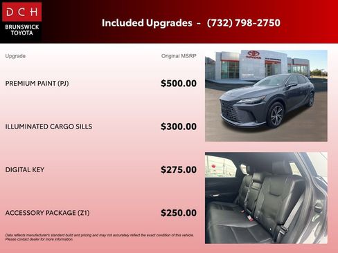 Used 2024 Lexus RX 350 Premium w/ Accessory Package (Z1) image 6