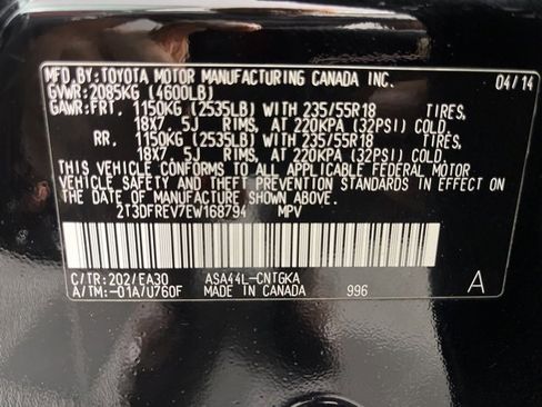 Used 2014 Toyota RAV4 Limited image 34