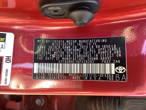 Used 2016 Toyota Corolla S FWD image 21
