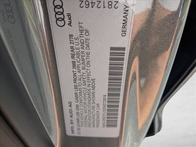Used 2025 Audi A5 2.0T Premium Plus w/ Premium Plus AWD/4WD image 17