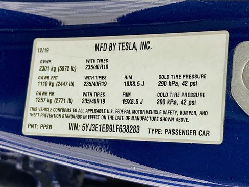 Used 2020 Tesla Model 3 Long Range image 12