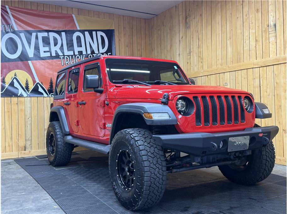 Used 2018 Jeep Wrangler Unlimited Sport S AWD/4WD image 1