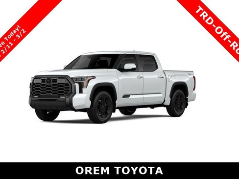 New 2026 Toyota Tundra Platinum image 1