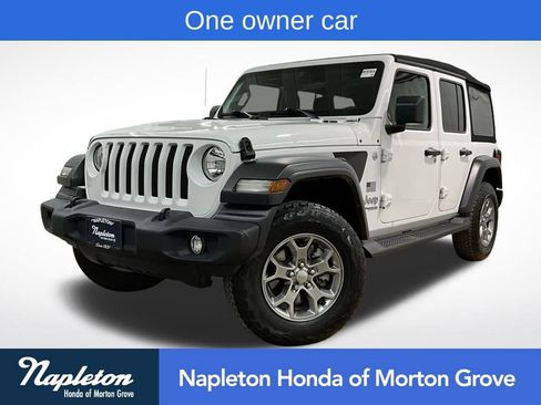 Used 2020 Jeep Wrangler Unlimited Sport image 1