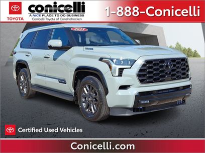 Certified 2025 Toyota Sequoia Platinum