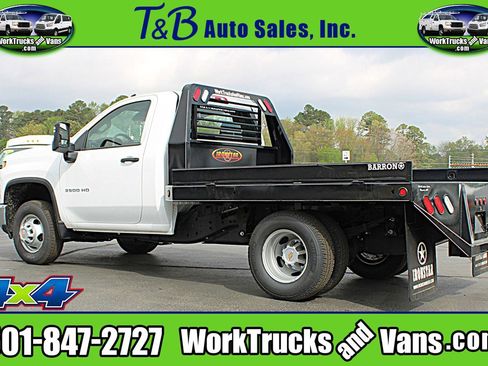 Used 2024 Chevrolet Silverado 3500 W/T w/ Snow Plow Prep Package AWD/4WD image 1