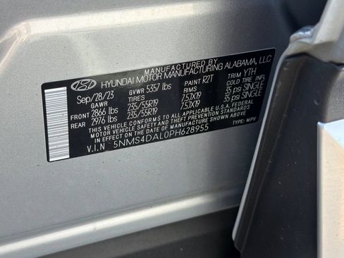 Used 2023 Hyundai Santa Fe Limited AWD/4WD image 30