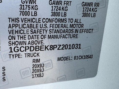 Used 2023 Chevrolet Silverado 1500 Custom AWD/4WD image 20