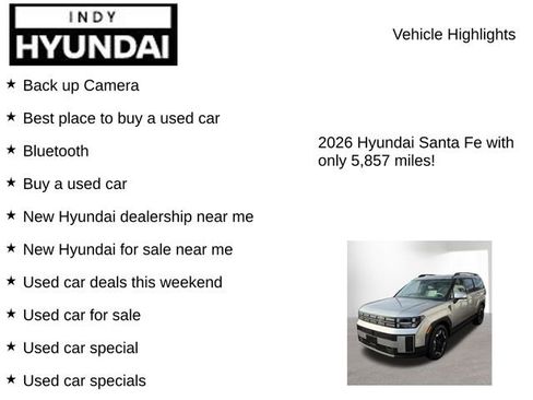 Used 2026 Hyundai Santa Fe SEL image 7