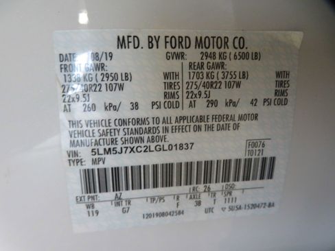 Used 2020 Lincoln Aviator Reserve w/ Equipment Group 202A image 76