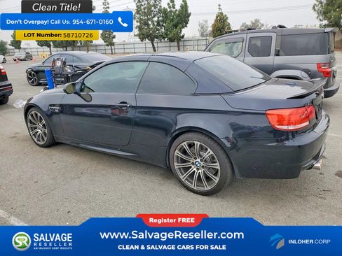 Used 2010 BMW M3 Convertible RWD image 3