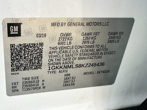 Used 2019 GMC Acadia SLT FWD image 25