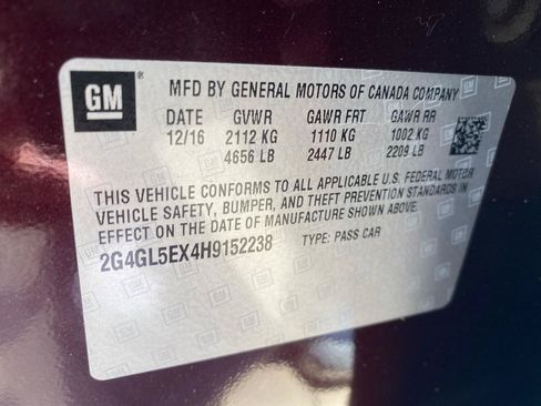 Used 2017 Buick Regal Sport Touring FWD image 16