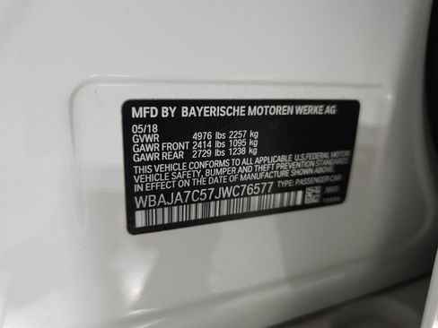 Used 2018 BMW 530i xDrive w/ Premium Package image 29