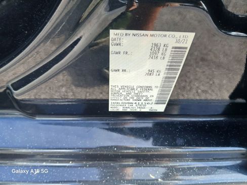 Used 2021 Nissan Altima 2.5 SV FWD image 9