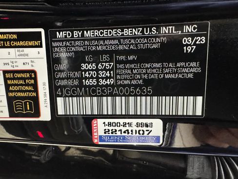 Certified 2023 Mercedes-Benz EQE 350+ 4MATIC SUV image 30