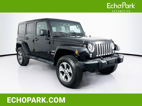 Used 2017 Jeep Wrangler Unlimited Sahara w/ Connectivity Group image 1