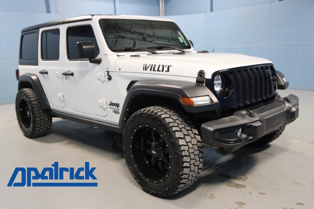 Used 2022 Jeep Wrangler Unlimited Sport AWD/4WD image 1