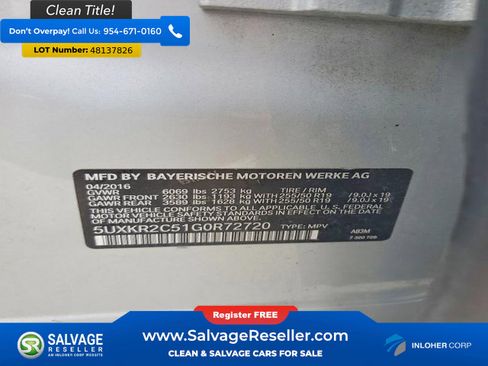 Used 2016 BMW X5 sDrive35i RWD image 17