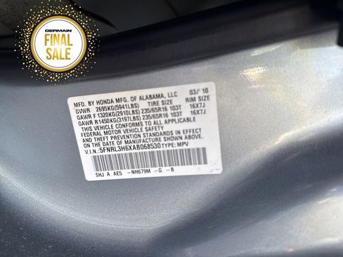 Used 2010 Honda Odyssey EX-L image 19