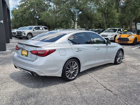Used 2018 INFINITI Q50 Red Sport 400 w/ Proactive Package RWD image 5