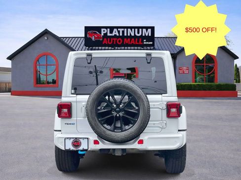 Used 2021 Jeep Wrangler Unlimited Sahara AWD/4WD image 7