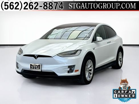 Used 2020 Tesla Model X Long Range AWD/4WD image 1